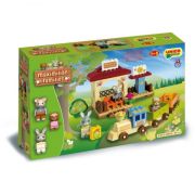 Set constructie Unico Maximilian Families Trenulet 68 piese - SOLUN8925