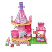 Set cuburi constructie Carusel Hello Kitty Unico - SOLUN8686