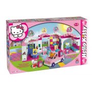Set cuburi constructie Centru comercial Hello Kitty Unico - SOLUN8659