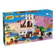 Set cuburi constructie Insula cu Pirati Unico - SOLUN8532