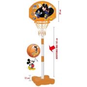 Cos de baschet cu minge pentru copii Mickey Mouse - SOLMON18085