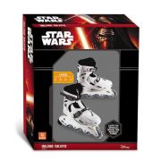 Role copii 4 roti in linie Star Wars reglabile marimi 37-40 cu lumina roti - SOLMON28169