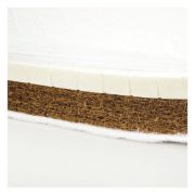 Saltea pentru copii, Cocos Latex cu husa detasabila Bumbac, 127x63x11 cm - PJBsalteakids_02