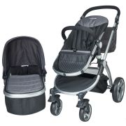 Carucior 2 in 1 Veneto gri Kidscare SUPKCC670G2