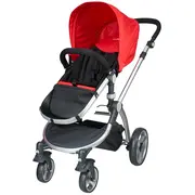 Carucior 2 in 1 Veneto rosu Kidscare SUPKCC670R2