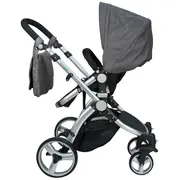 Carucior 3 in 1 Veneto gri Kidscare SUPKCC670G3