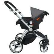 Carucior 3 in 1 Veneto gri Kidscare SUPKCC670G3