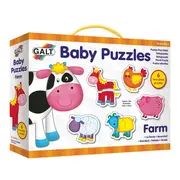 Baby puzzle: ferma (2 piese)