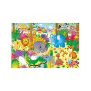 Puzzle podea: jungla (30 piese)