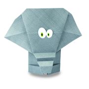 Joc origami - animalute salbatice