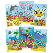 Water magic: carte de colorat lumea acvatica