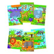 Water magic: carte de colorat safari