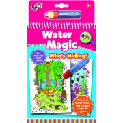 Water magic: carte de colorat who's hiding?