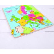 Puzzle incastru harta europei