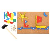 Set de creatie - forme din lemn