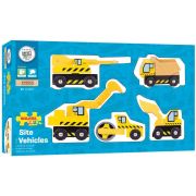 Set masinute - santierul de constructii