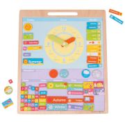Vremea - calendar magnetic in limba engleza