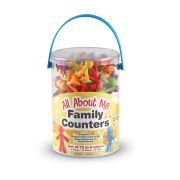 Set pentru sortat si numarat - familia mea (72 piese)