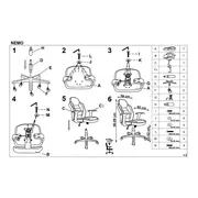 Scaun birou pentru copii hm nemo, ergonomic, cadru polipropilena, piele ecologica cu insertii de mesh, inaltime ajustabila, mecanism balansare, 110 kg, rosu/negru drm3849