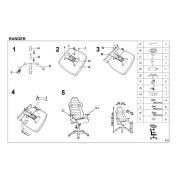 Scaun gaming hm ranger gri drm4007