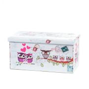 Taburete design 76.5 x 38 owls drm3265
