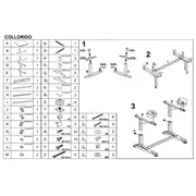 Birou ergonomic pentru copii hm collorido, inaltime reglabila, unghi inclinare ajustabil, cadru metalic, mdf, 100x66x69-84 cm, alb drm2316