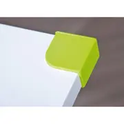 Birou ergonomic pentru copii hm collorido, inaltime reglabila, unghi inclinare ajustabil, cadru metalic, mdf, 100x66x69-84 cm, alb drm2316