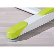 Birou ergonomic pentru copii hm collorido, inaltime reglabila, unghi inclinare ajustabil, cadru metalic, mdf, 100x66x69-84 cm, alb drm2316