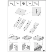 Dulapior rulant hm simon 2, cu sertare, cu roti, front mdf, alb drm2319