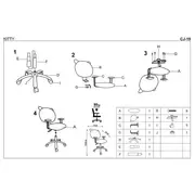 Scaun birou copii hm kitty drm2239