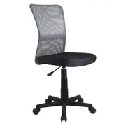 Scaun birou copii hm dingo, ergonomic, cadru polipropilena, mesh, inaltime ajustabila, 80 kg, 98x41x56 cm, gri drm2759