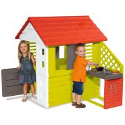 Casuta cu bucatarie pentru copii smoby nature hubs7600810713