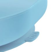 Farfurie silicon cu ventuza bleu ERFB913430