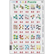 Set 12 Puzzle-uri 1-2-3, 25 Piese Larsen LRP46 BBJLRP46_Initiala