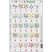 Set 12 Puzzle-uri 1-2-3, 25 Piese Larsen LRP46 BBJLRP46_Initiala