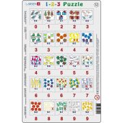 Set 12 Puzzle-uri 1-2-3, 25 Piese Larsen LRP46 BBJLRP46_Initiala