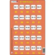 Set 16 Puzzle-uri 0 - 100, 25 Piese Larsen LRP48 BBJLRP48_Initiala