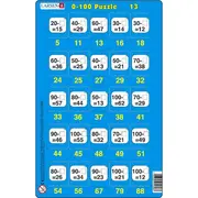 Set 16 Puzzle-uri 0 - 100, 25 Piese Larsen LRP48 BBJLRP48_Initiala