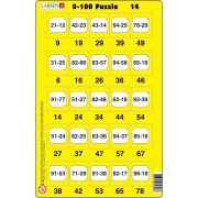 Set 16 Puzzle-uri 0 - 100, 25 Piese Larsen LRP48 BBJLRP48_Initiala