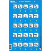 Set 16 Puzzle-uri 0 - 100, 25 Piese Larsen LRP48 BBJLRP48_Initiala