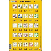 Set 16 Puzzle-uri 0 - 20, 25 Piese Larsen LRP47 BBJLRP47_Initiala