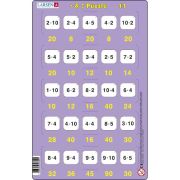 Set 16 Puzzle-uri Inmultire si Impartire, 25 Piese Larsen LRP49 BBJLRP49_Initiala