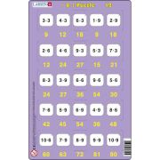 Set 16 Puzzle-uri Inmultire si Impartire, 25 Piese Larsen LRP49 BBJLRP49_Initiala