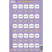 Set 16 Puzzle-uri Inmultire si Impartire, 25 Piese Larsen LRP49 BBJLRP49_Initiala