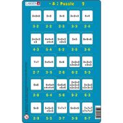 Set 16 Puzzle-uri Inmultire si Impartire, 25 Piese Larsen LRP49 BBJLRP49_Initiala