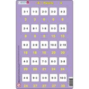Set 16 Puzzle-uri Inmultire si Impartire, 25 Piese Larsen LRP49 BBJLRP49_Initiala