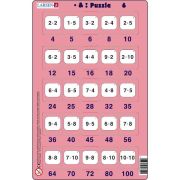 Set 16 Puzzle-uri Inmultire si Impartire, 25 Piese Larsen LRP49 BBJLRP49_Initiala