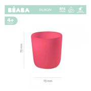 Pahar silicon roz ERFB913435
