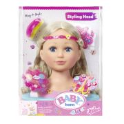 BABY born - Cap Papusa pentru coafat si machiat - ARTZF824788