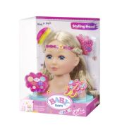 BABY born - Cap Papusa pentru coafat si machiat - ARTZF824788